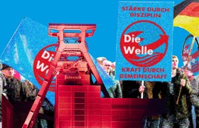 Literaturkurs spielt "Die Welle"